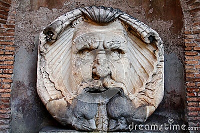 Fountain in Rome Stock Photo