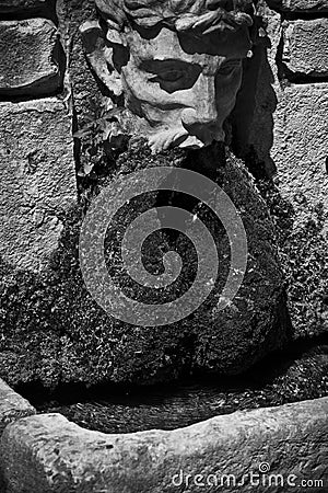 Fountain Sculpture Stock Photo