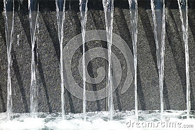 Fountain Water Stock Photo