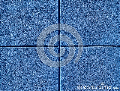 Four Blue Squares Stock Photo