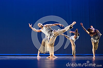 Modern dance Editorial Stock Photo