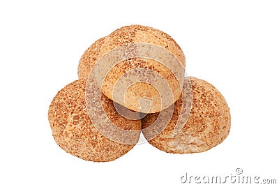 Four grain rolls Stock Photo