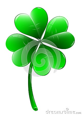 Four leaf clover Vector Illustration