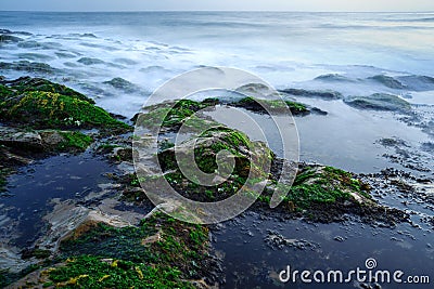 Four Mile Beach, California Stock Photo