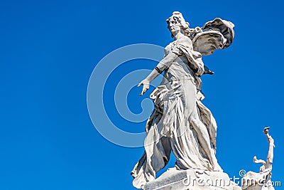 Four Regions monument in Buenos Aires, Argentina Stock Photo