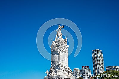 Four Regions monument in Buenos Aires, Argentina Stock Photo