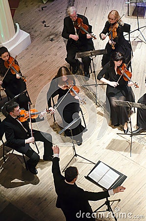 Four seasons Chamber Orchestra Editorial Stock Photo