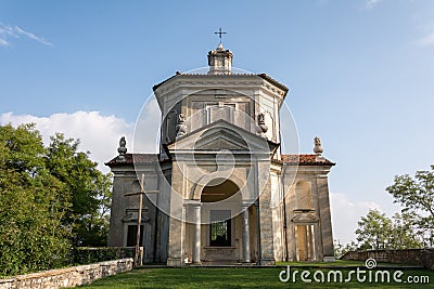 Fourteenth Chapel at Sacro Monte di Varese. Italy Stock Photo