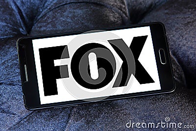 Fox broadcasting company logo Editorial Stock Photo