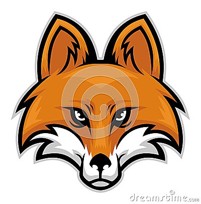 Fox head Vector Illustration