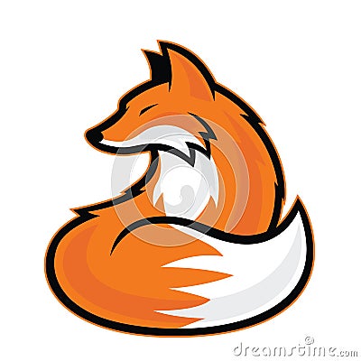 Fox mascot Vector Illustration