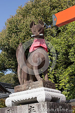 Fushimi Inari Shrine Stock Photo