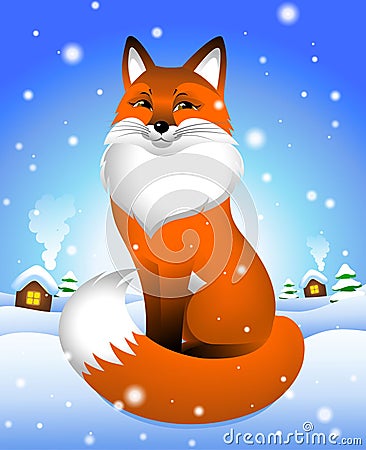 Fox Vector Illustration