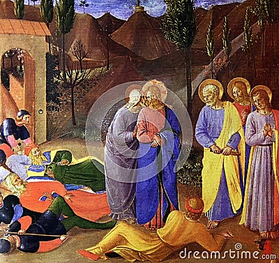 Fra Angelico - Kiss of Judas Stock Photo