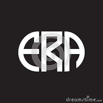 FRA letter logo design on black background. FRA creative initials letter logo concept. FRA letter design Vector Illustration