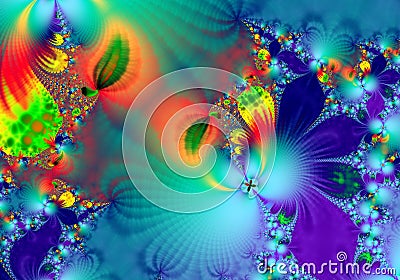 Fractal - 4 Stock Photo