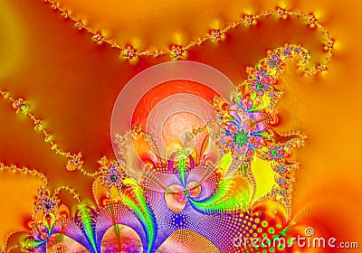 Fractal - 10 Stock Photo