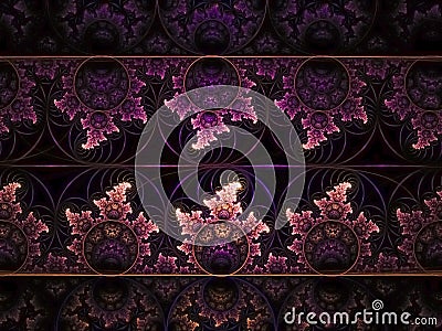 Fractal abstract unique design colorful pattern dream modern creative background idea decoration magic Stock Photo