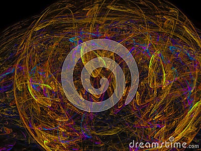 fractal abstraction colors artwork creativity digital vibrant splatter Stock Photo