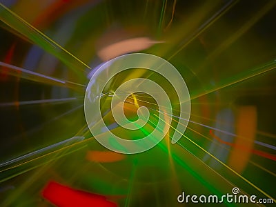 fractal digital flare design glow disco ray card template beautiful, disco, curl cover party abstract Stock Photo