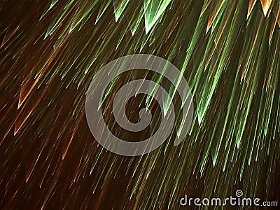 Fractal Druze of Crystals Background - Fractal Art Stock Photo