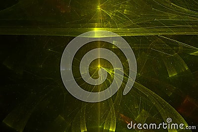 Fractal fantasy dynamic swirl science chaos flame shape wave background element creative future Stock Photo
