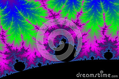 Fractal Power Stock Photo