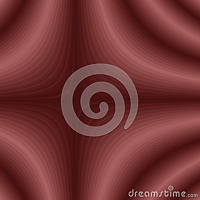 Fractal rays with rhomb, brown background for banner or card Stock Photo