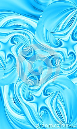 Fractal soul flame Stock Photo