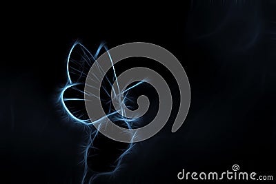 Abstract butterfly Stock Photo