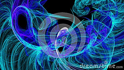 .Fractals are infinitely complex patterns that are self-similar across different scales Stock Photo