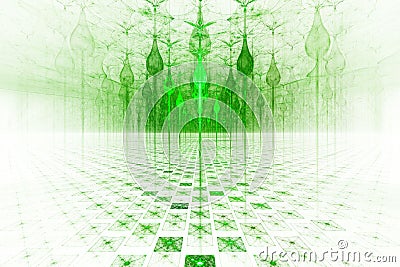 .Fractals are infinitely complex patterns that are self-similar across different scales Stock Photo