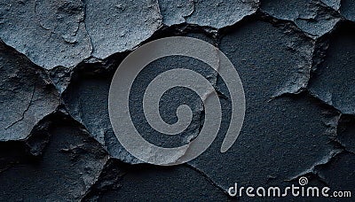 Fragile sheet of coal darkened handmade paper, showing subtle fibers , art, fragile, material Stock Photo