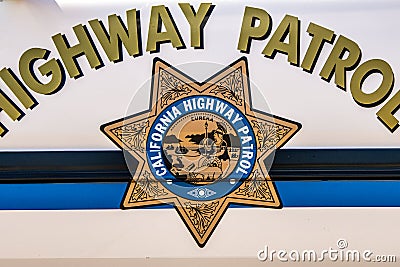 Highway patrol Editorial Stock Photo