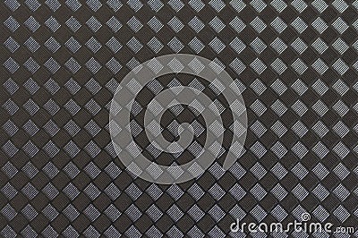 A fragment of the surface of a synthetic moisture-resistant material with a diamond-shaped pattern. Macro. Background or backdrop Stock Photo