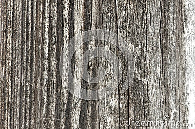 Fragment of the wall of old wooden house Stock Photo