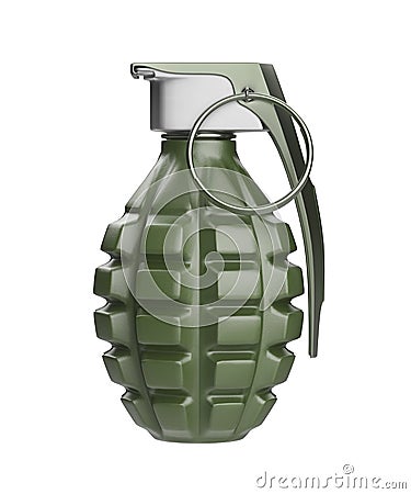 Fragmentation hand grenade Stock Photo