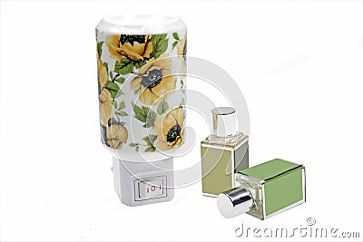 Fragrance lamp Stock Photo