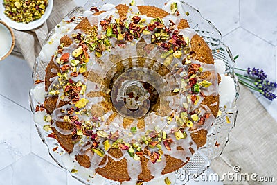 Persian love cake Stock Photo