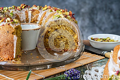 Persian love cake Stock Photo