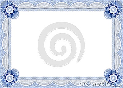 Frame for diploma. Stock Photo