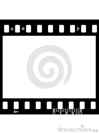 Frame of photographic film ( seamless) Stock Photo