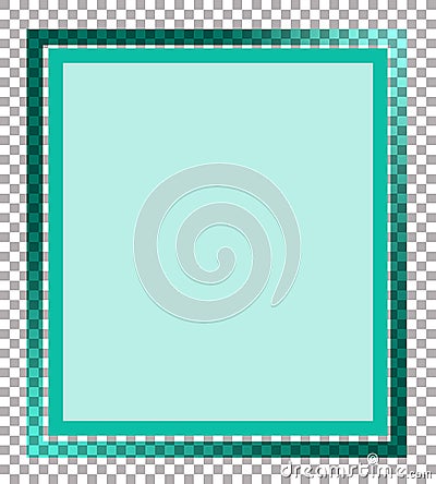 Frame on white background with gradient shadow, Vector fashion editable template set. Modern design background for leaflets, leafl Stock Photo