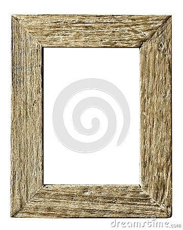 Frame wood vintage simple style Stock Photo