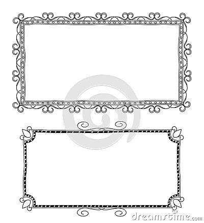 Frames Vector Illustration