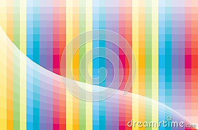 Frames colors back Vector Illustration