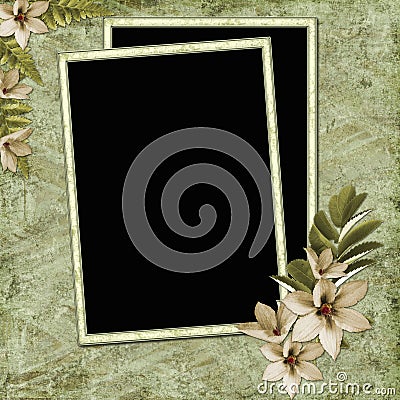 Framework for invitations Stock Photo