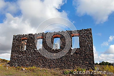 Framing Shaft Rock House #2 Stock Photo