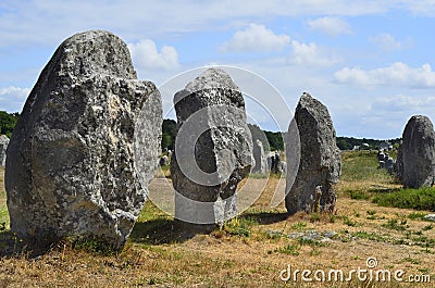 France, Brittany, Carnac Stock Photo