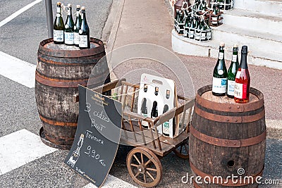 France Cider Editorial Stock Photo